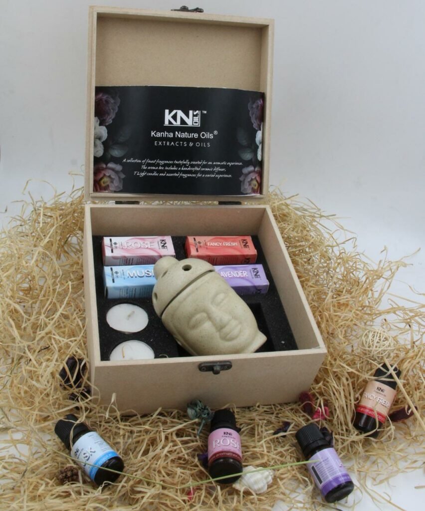 Diffuser Gift set with 4 Lovely Fragrances