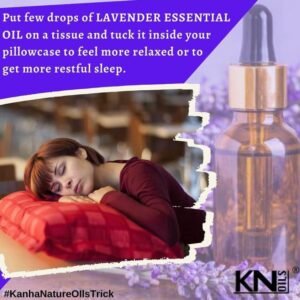 lavender oil for good sleep