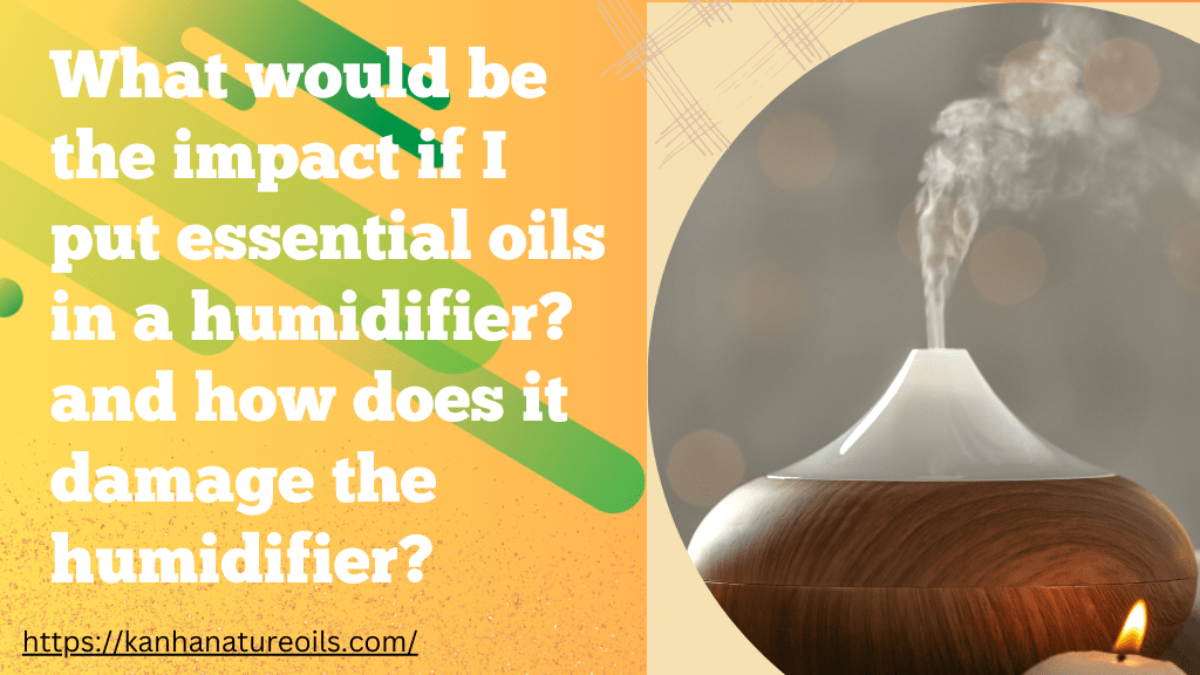 Can we put essential oils in a humidifier? - Pure Natural Essential Oil,  Manufacturer, Wholesaler & Supplier in India- Kanha Nature Oils