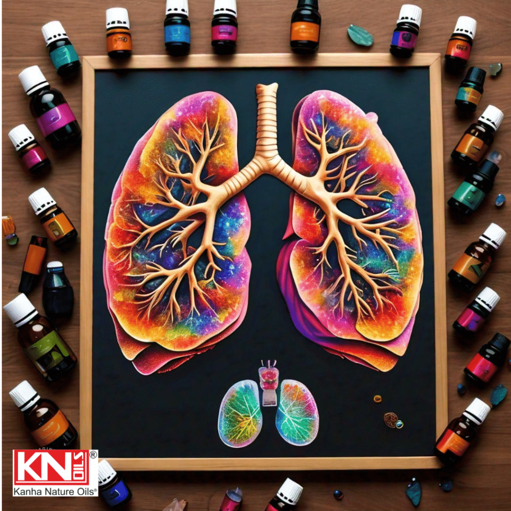 Lung health and essential oils