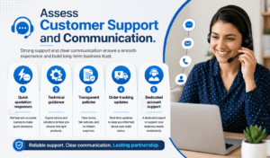 Assess Customer Support and Communication