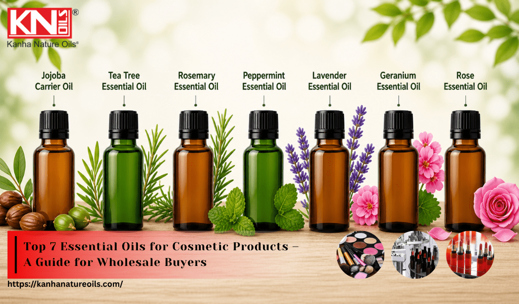 Top 7 Essential Oils for Cosmetic Products – A Guide for Wholesale Buyers