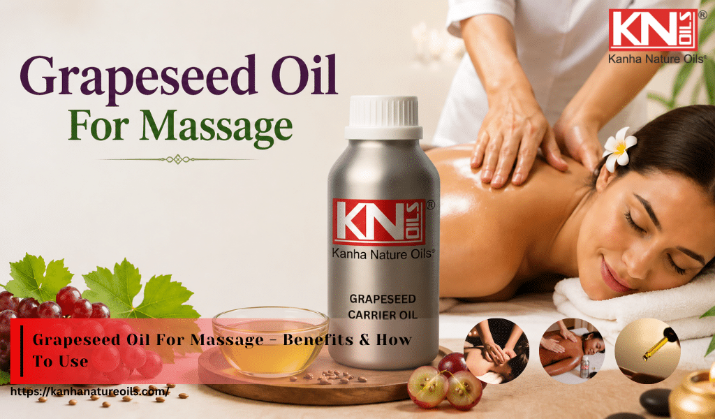 Grapeseed Oil For Massage - Benefits & How To Use