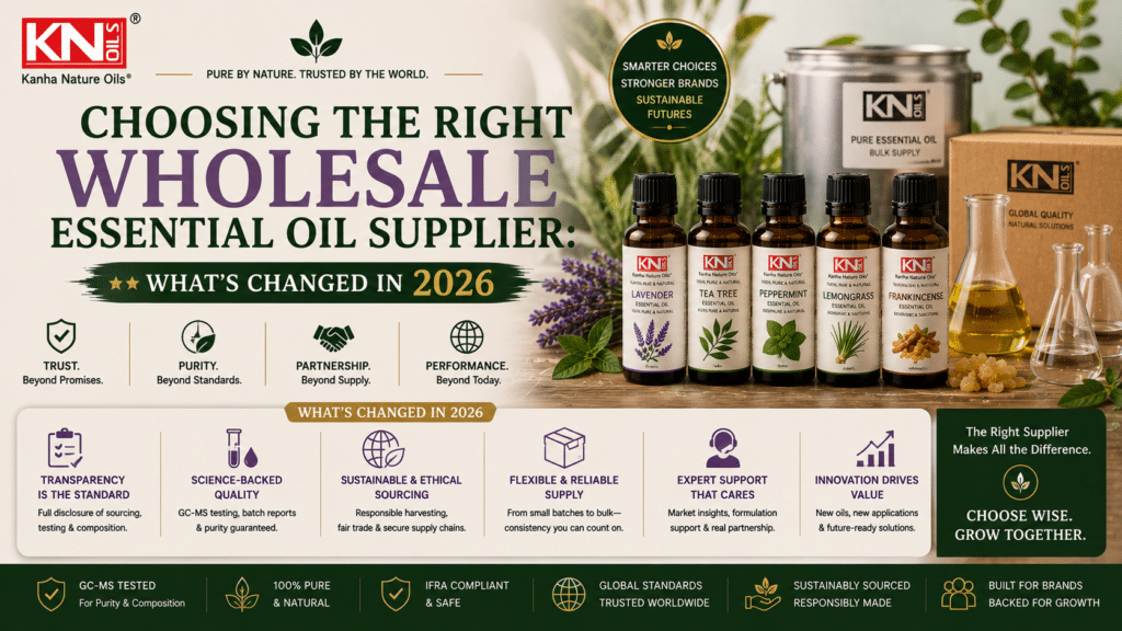 wholesale essential oil supplier India
