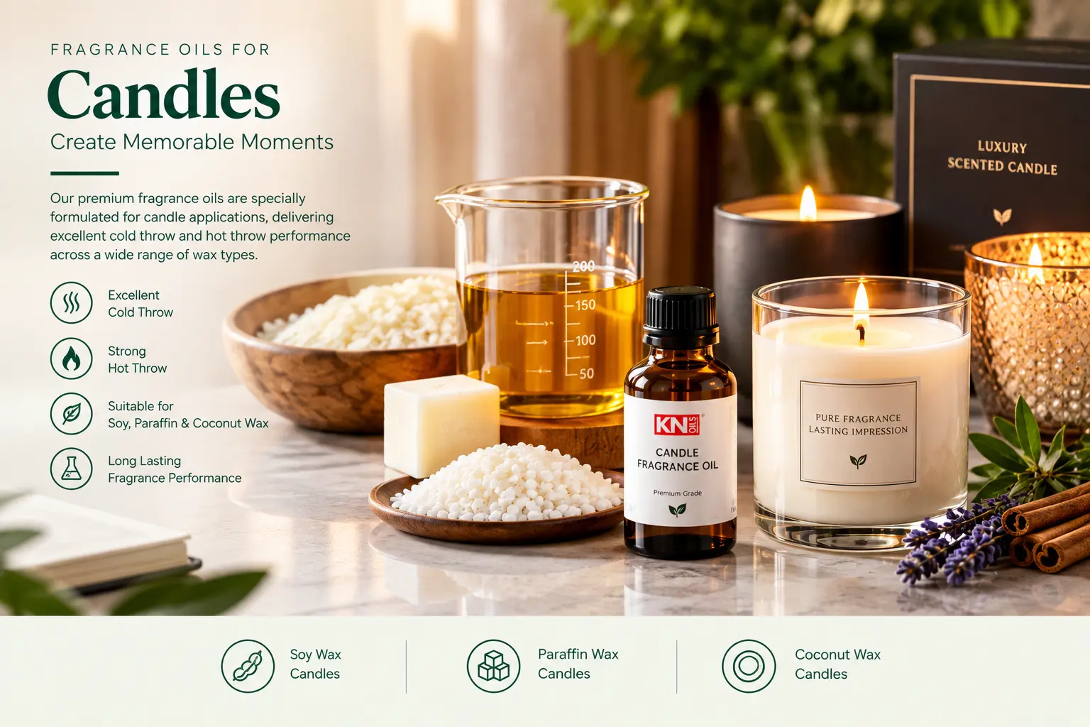 Kanha Nature Oils fragrance oils for candle manufacturers - soy, paraffin and coconut wax Kanha Nature Oils fragrance oils for candle manufacturers - soy, paraffin and coconut wax
